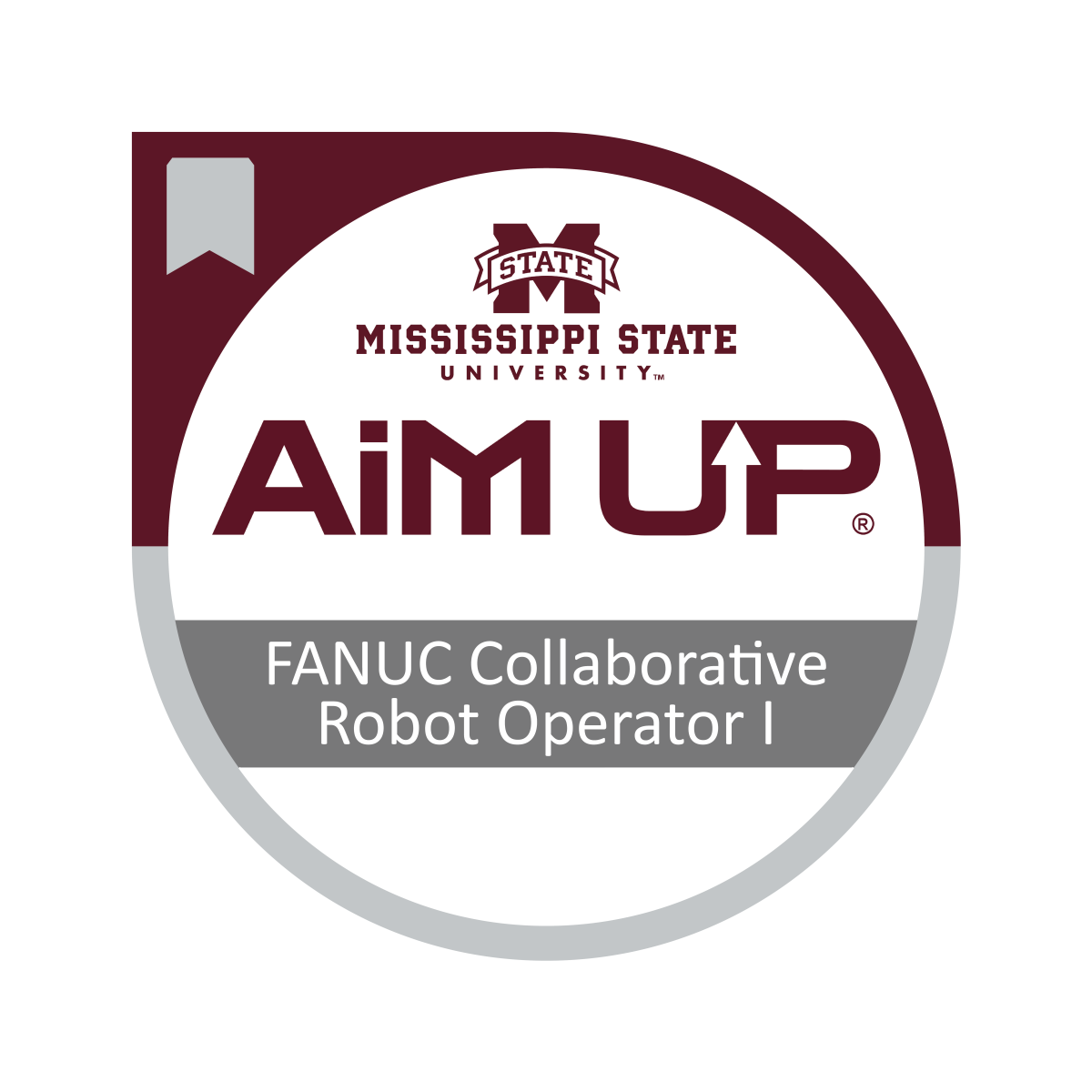 AiM UP Digital Badge - Collaborative Robot Operator I
